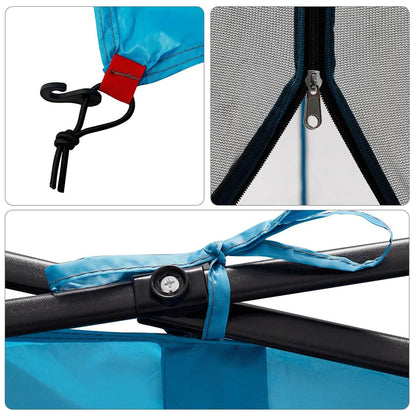 Mesh Innenzelt Blau 303 x 303 cm