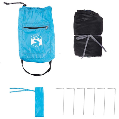 Mesh Innenzelt Blau 303 x 303 cm