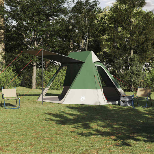 Campingzelt Grün 482 x 360 x 227 cm Polyester