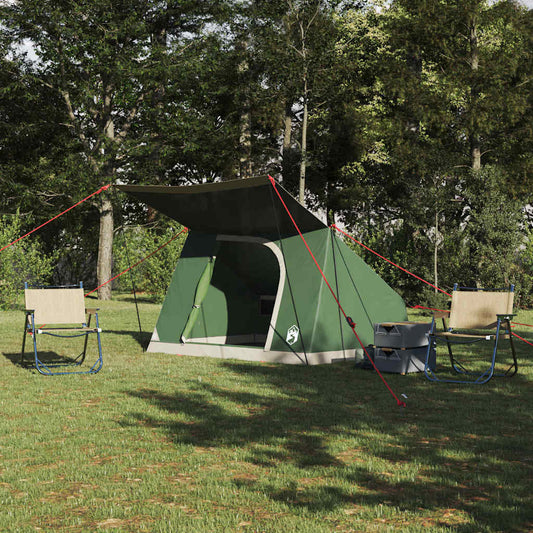Campingzelt Grün 223 x 163 x 130 cm Polyester