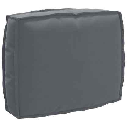 Pallet Kissen Set 2 pcs Anthrazit 50 x 50 x 12 cm Oxford Stoff