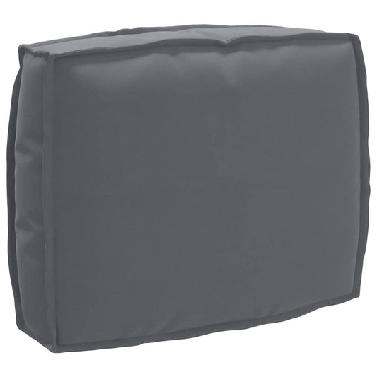 Pallet Kissen Set 2 pcs Anthrazit 50 x 50 x 12 cm Oxford Stoff