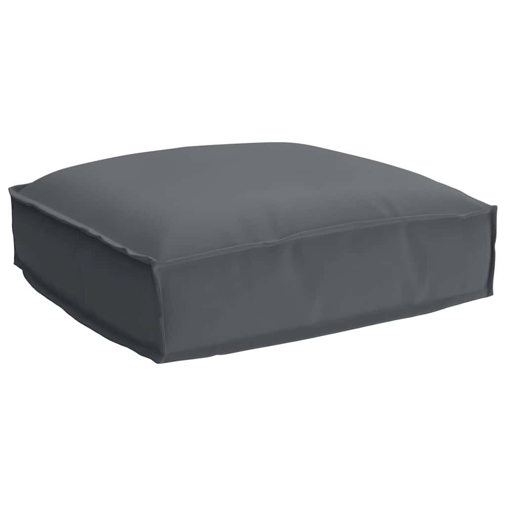 Pallet Kissen Set 2 pcs Anthrazit 50 x 50 x 12 cm Oxford Stoff