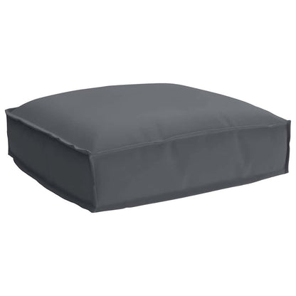 Pallet Kissen Set 2 pcs Anthrazit 50 x 50 x 12 cm Oxford Stoff
