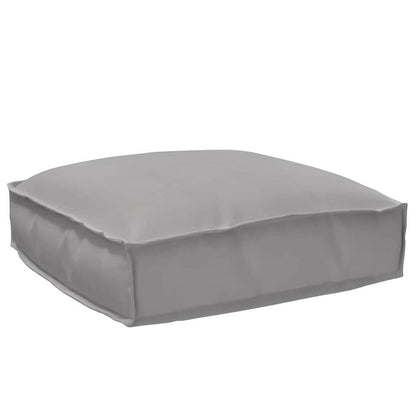 Pallet Kissen Set 2 pcs Grau 50 x 50 x 12 cm Oxford Stoff