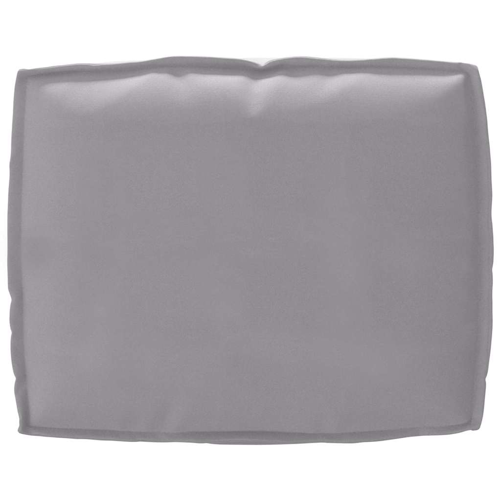 Pallet Kissen Set 2 pcs Grau 50 x 50 x 12 cm Oxford Stoff