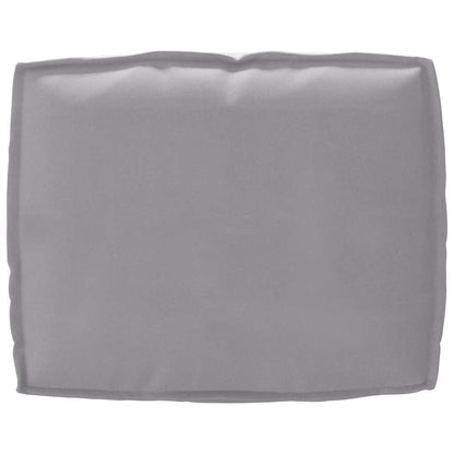 Pallet Kissen Set 2 pcs Grau 50 x 50 x 12 cm Oxford Stoff