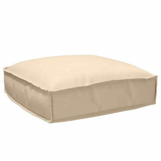 Pallet Kissen Set 2 pcs Beige 50 x 50 x 12 cm Oxford Stoff