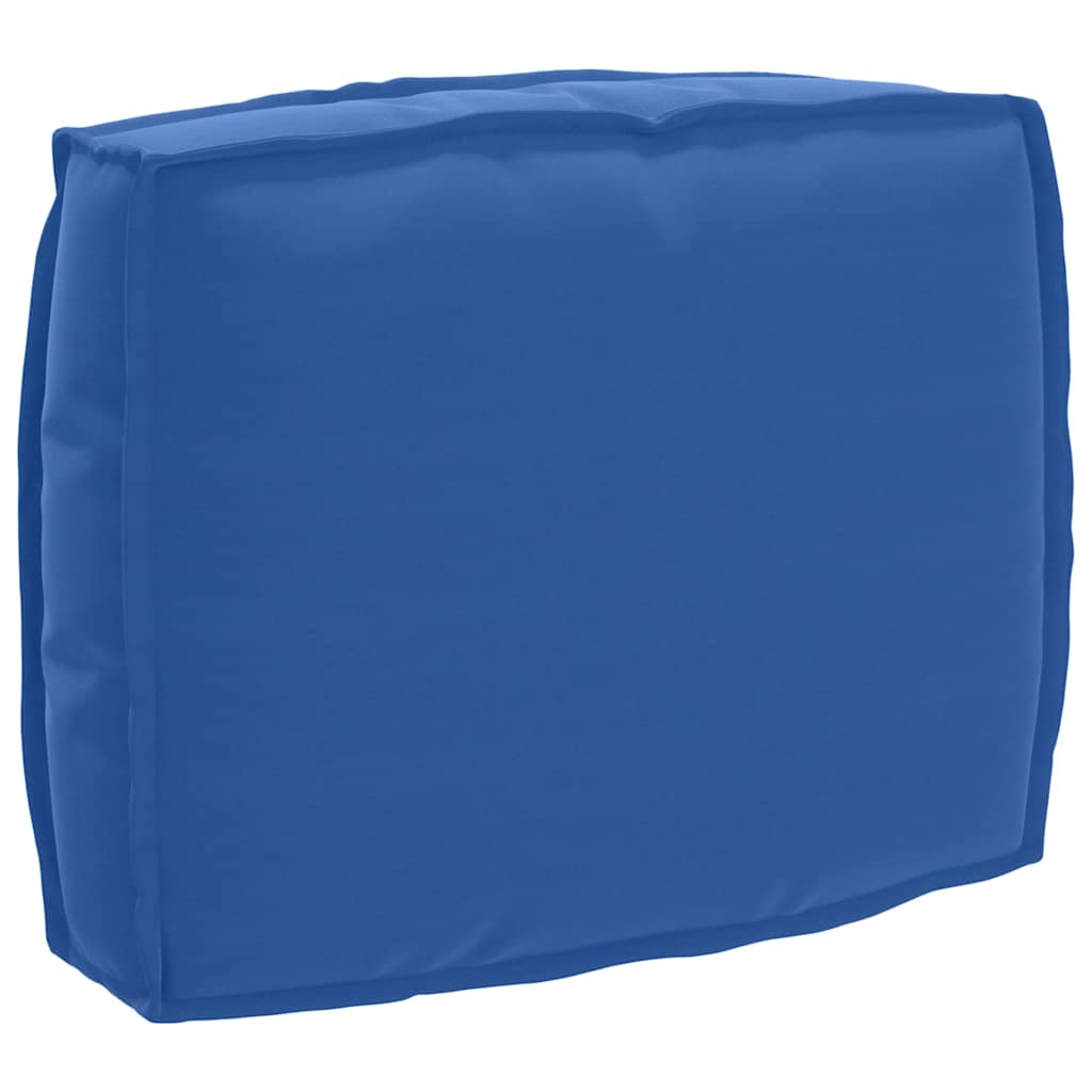 Pallet Kissen Set 2 pcs Königsblau 50 x 50 x 12 cm Oxford Stoff