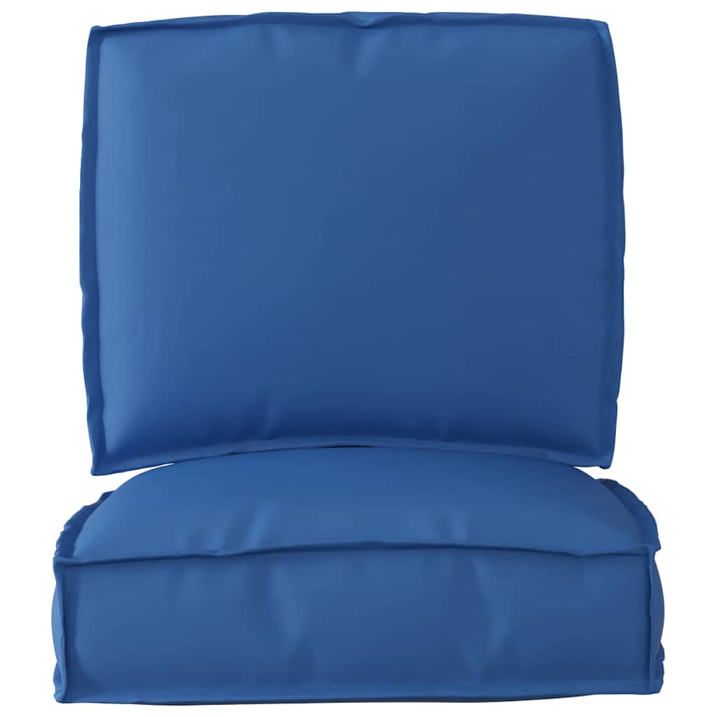 Pallet Kissen Set 2 pcs Königsblau 50 x 50 x 12 cm Oxford Stoff