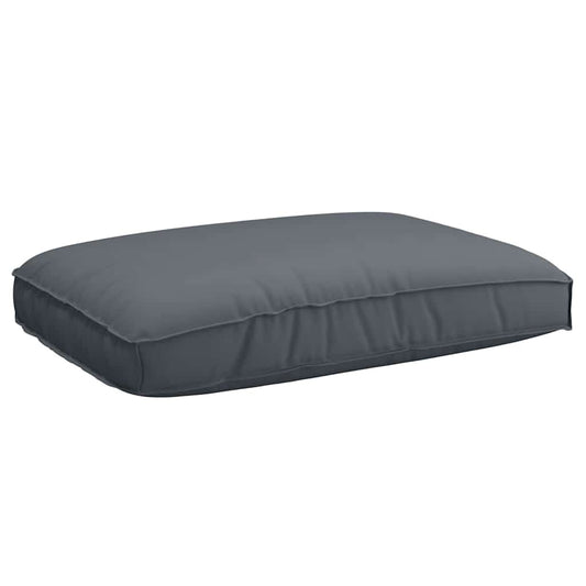 Pallet Kissen Set 2 pcs Anthrazit 120 x 80 x 12 cm Oxford Stoff