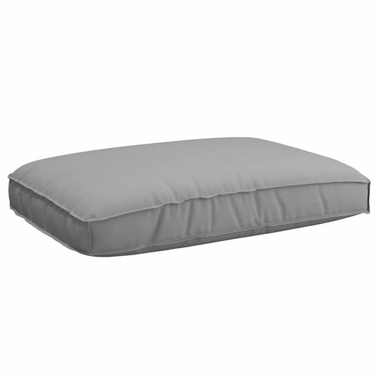 Pallet Kissen Set 2 pcs Grau 120 x 80 x 12 cm Oxford Stoff