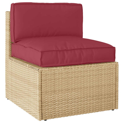 Pallet Kissen Set 2 pcs Weinrot Oxford-Stoff