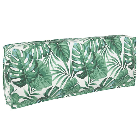 Pallet Kissen Set Floral 2 pcs Blattmuster 120 x 80 x 12 cm