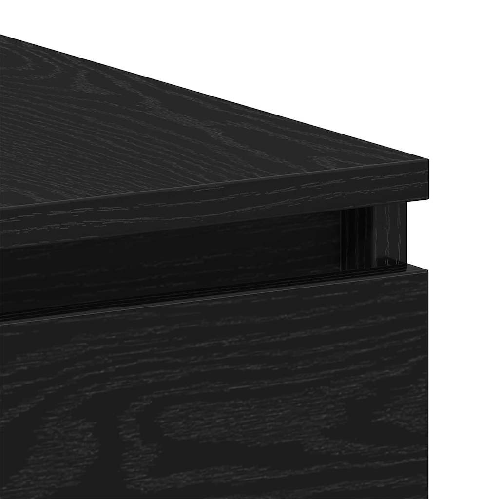 Schreibtisch Schwarze Eiche 140 x 50 x 76 cm Holzwerkstoff