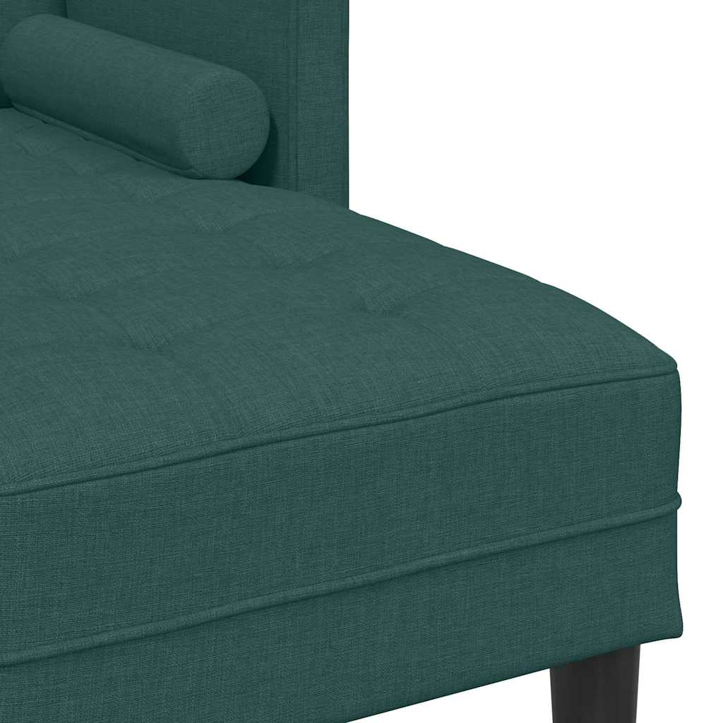 Sofa Set Dunkelgrün 173 x 131 x 67 cm Stoff