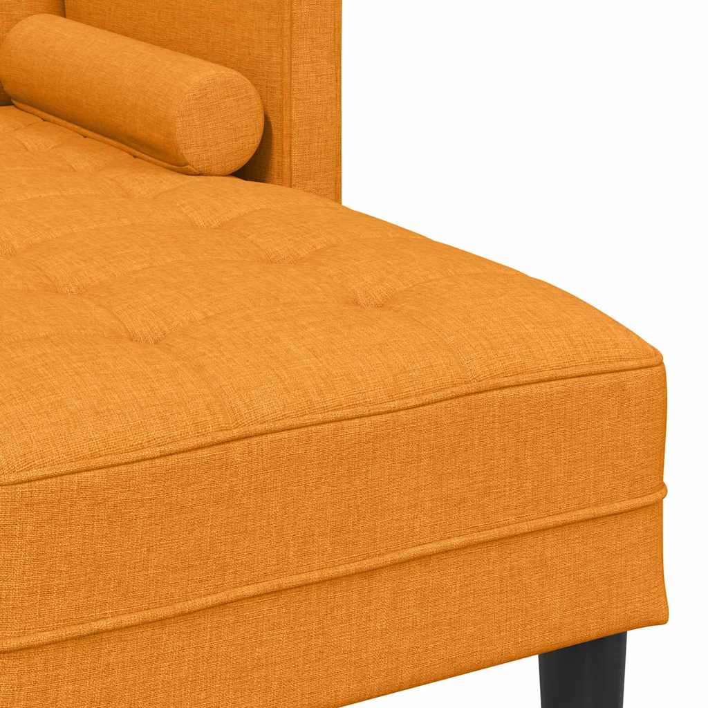 Sofa Set Dunkelgelb 173 x 131 x 67 cm Stoff