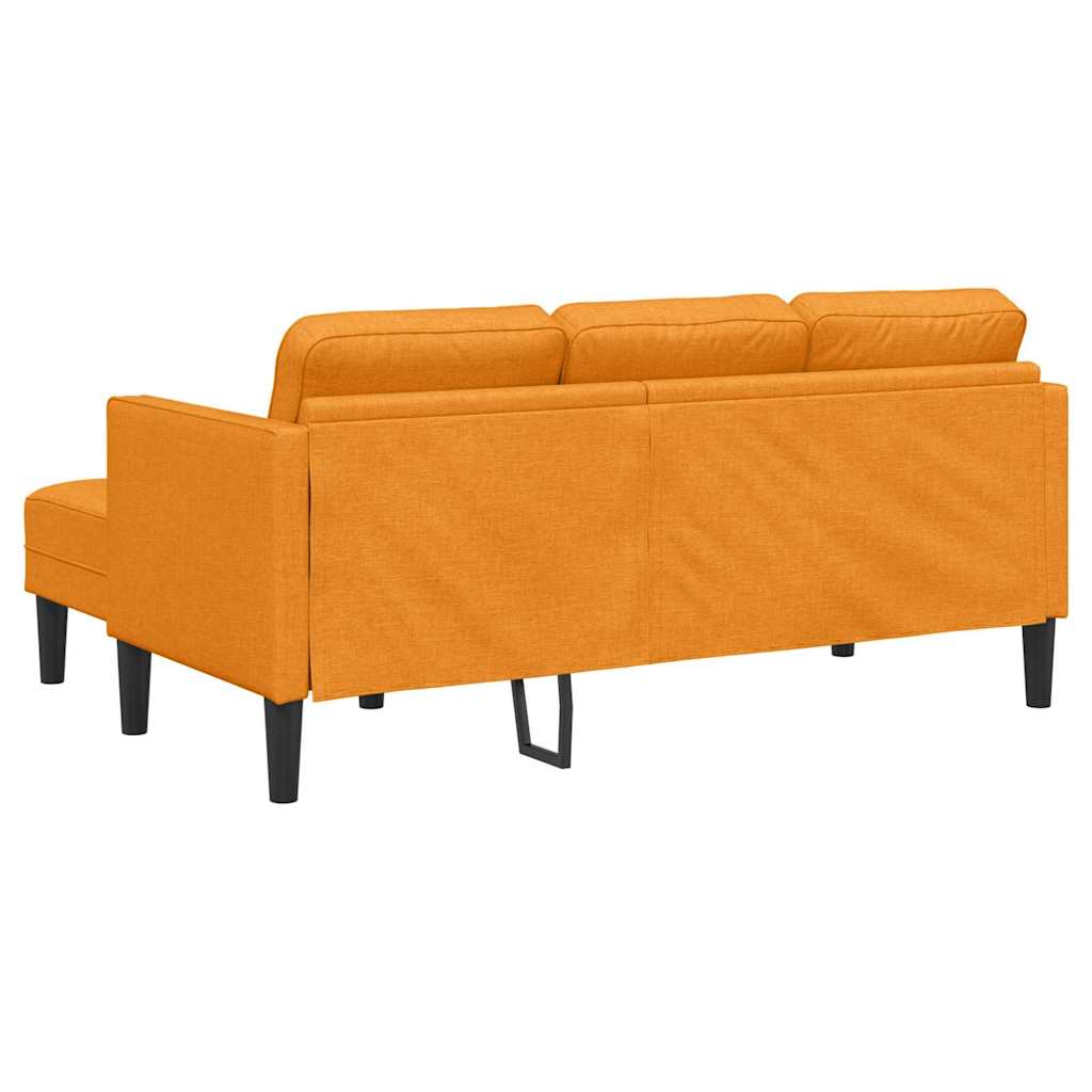 Sofa Set Dunkelgelb 173 x 131 x 67 cm Stoff