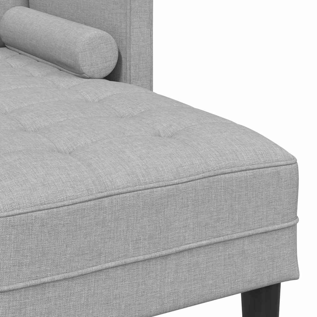 Sofa Set Wolken-Grau 173 x 131 x 67 cm Stoff