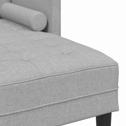 Sofa Set Wolken-Grau 173 x 131 x 67 cm Stoff