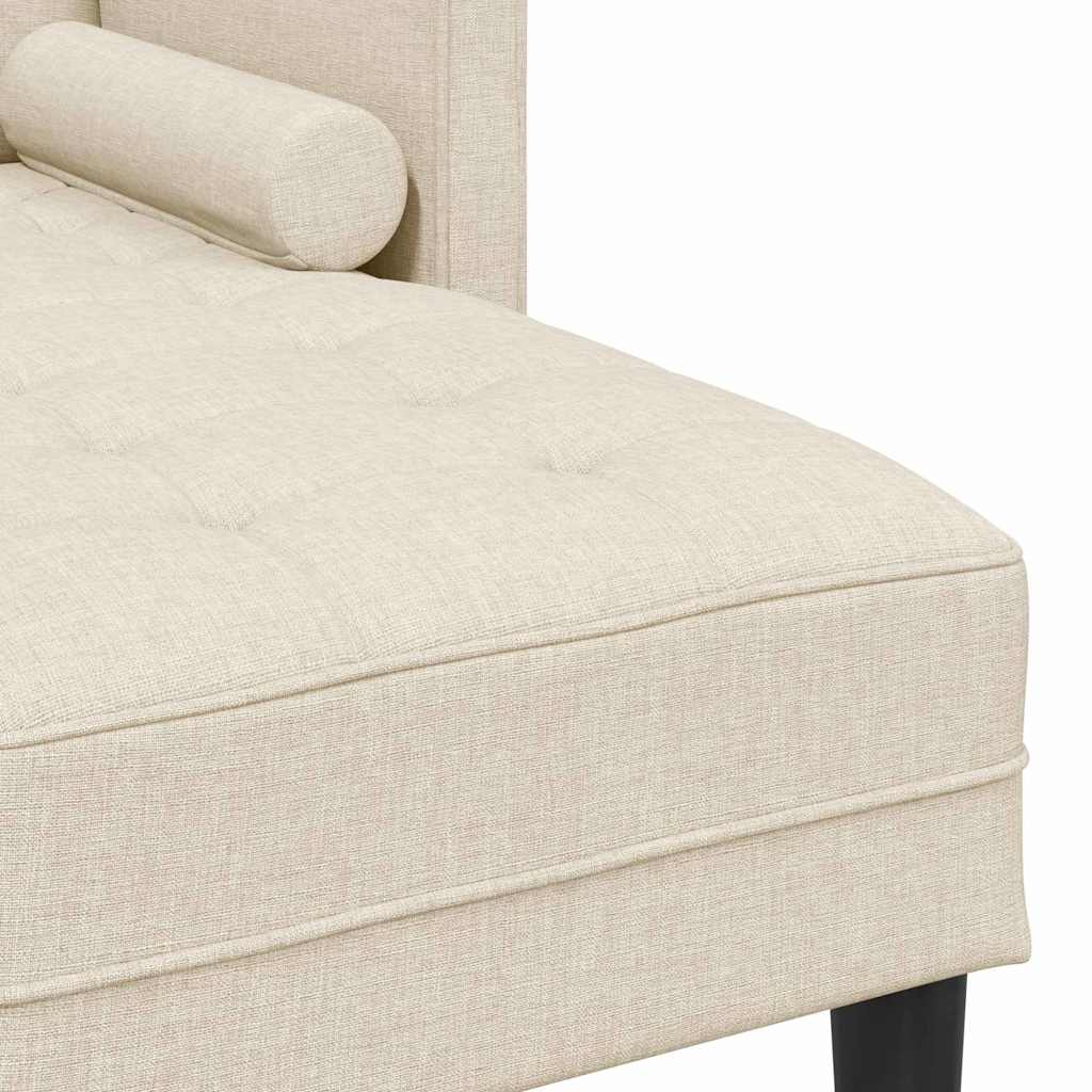 Sofa Set Leinen 173 x 131 x 67 cm Stoff