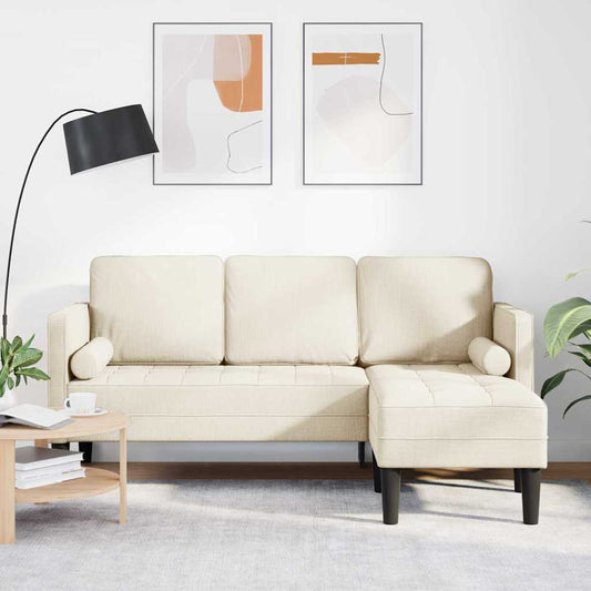 Sofa Set Leinen 173 x 131 x 67 cm Stoff