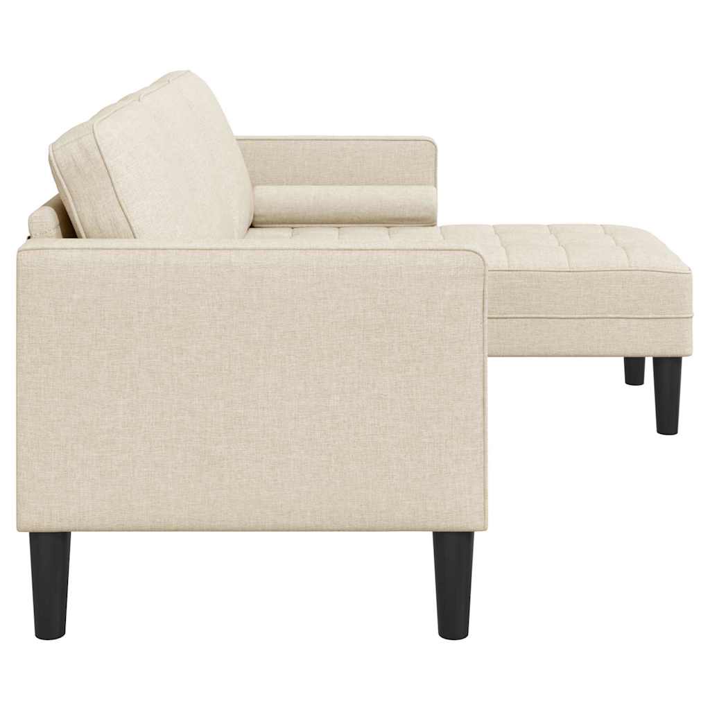 Sofa Set Leinen 173 x 131 x 67 cm Stoff