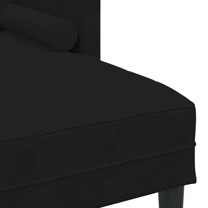 Sofa Set Schwarz 173 x 131 x 67 cm Samt
