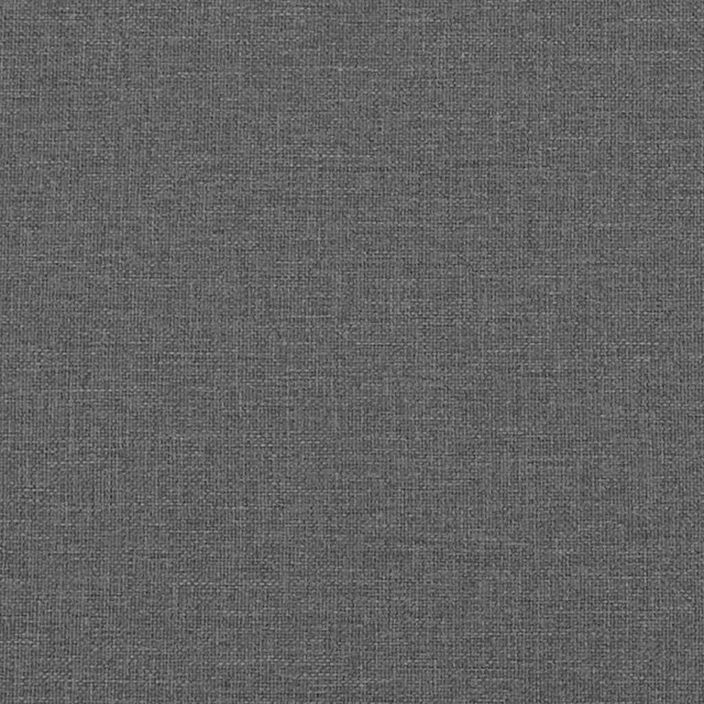 Bank Dunkelgrau 113 x 57 x 39 cm Stoff