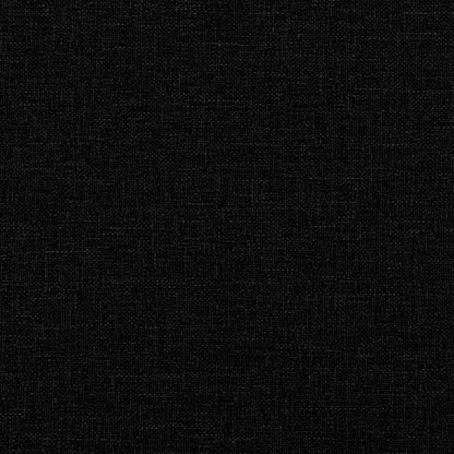 Bank Schwarz 113 x 57 x 39 cm Stoff