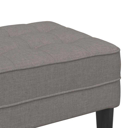 Bank Taupe 113 x 57 x 39 cm Stoff