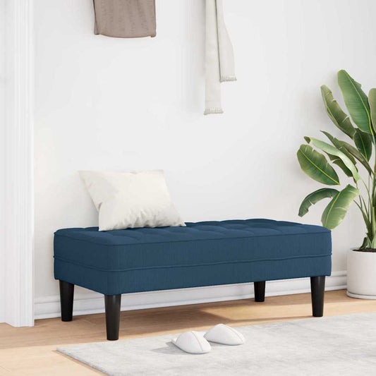 Bank Blau 113 x 57 x 39 cm Stoff