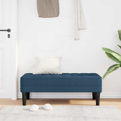 Bank Blau 113 x 57 x 39 cm Stoff