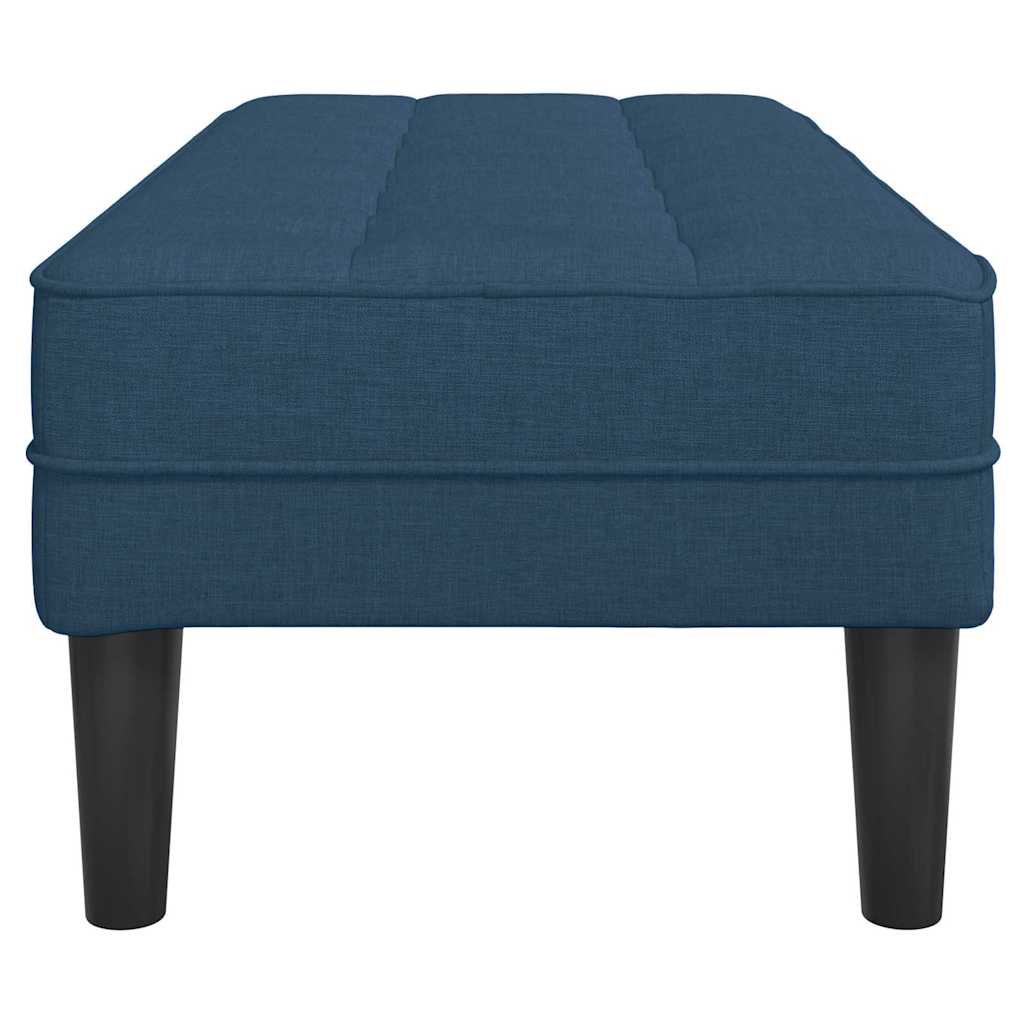 Bank Blau 113 x 57 x 39 cm Stoff