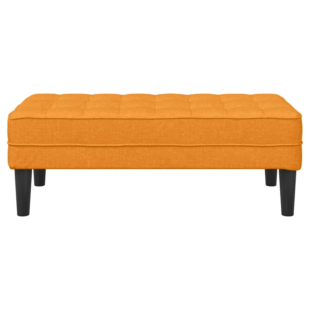 Bank Dunkelgelb 113 x 57 x 39 cm Stoff