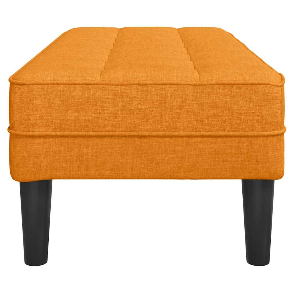Bank Dunkelgelb 113 x 57 x 39 cm Stoff