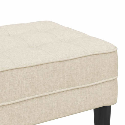 Bank Leinen 113 x 57 x 39 cm Stoff
