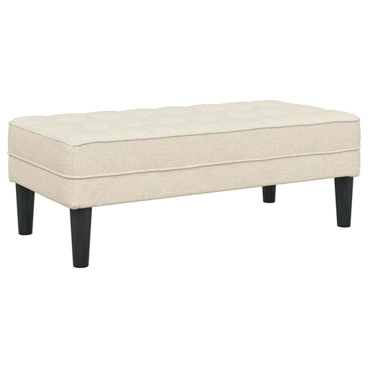 Bank Leinen 113 x 57 x 39 cm Stoff
