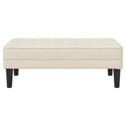 Bank Leinen 113 x 57 x 39 cm Stoff