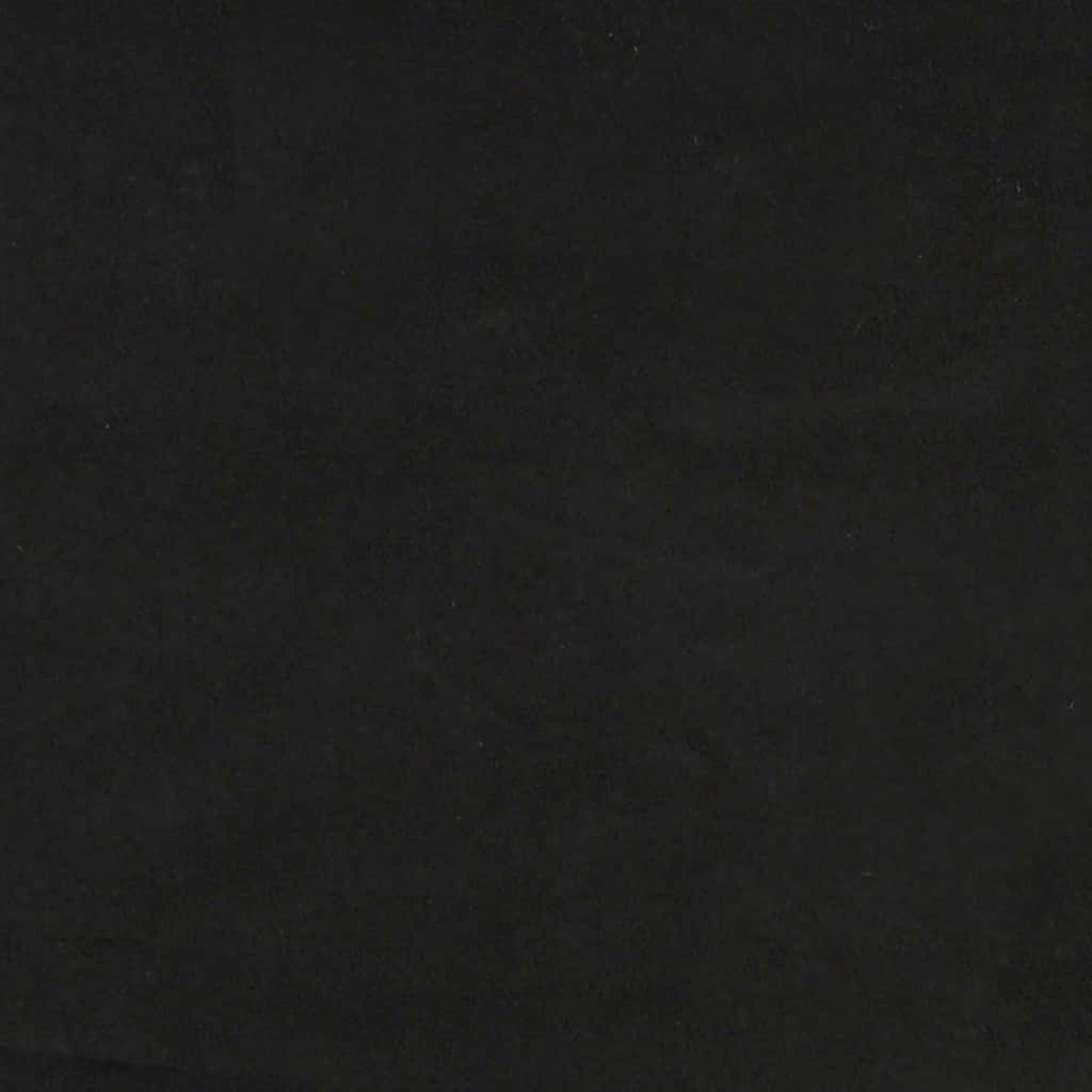Bank Schwarz 113 x 57 x 39 cm Samt