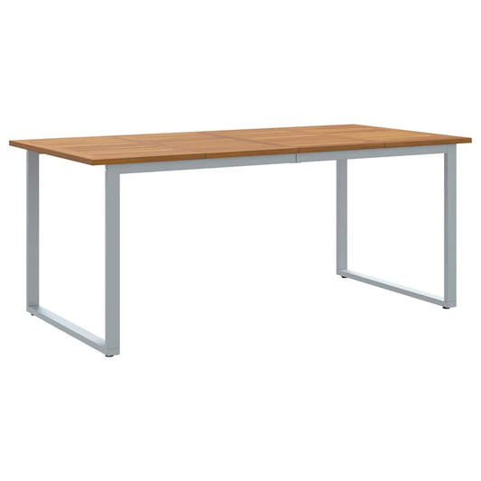 Garten-Eßtisch Grau 180 x 90 x 75 cm