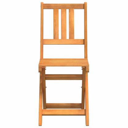 Gartenstuhl 2 pcs Braun 36 x 46 x 86cm Massivholz Akazie