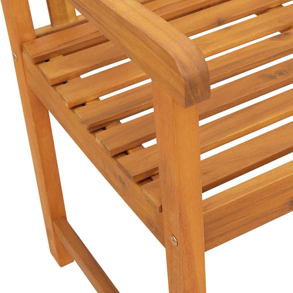 Gartenbank Braun 150 x 56 x 90 cm Massivholz Akazie