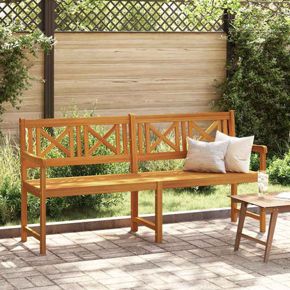 Gartenbank Braun 180 x 56 x 90 cm Massivholz Akazie