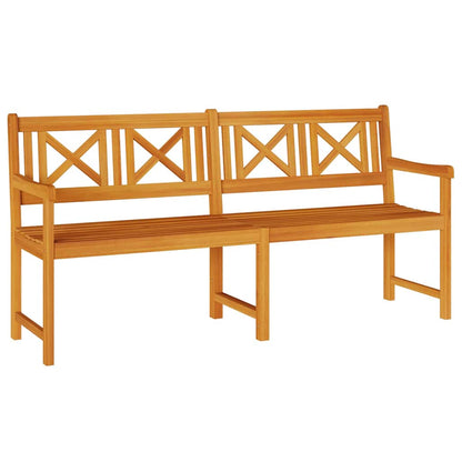 Gartenbank Braun 180 x 56 x 90 cm Massivholz Akazie
