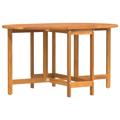 Gartentisch Falten Braun 110 x 60 x 72 cm Massivholz Akazie