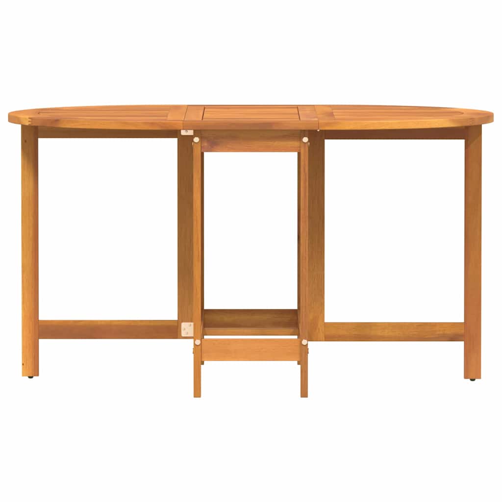 Gartentisch Falten Braun 110 x 60 x 72 cm Massivholz Akazie