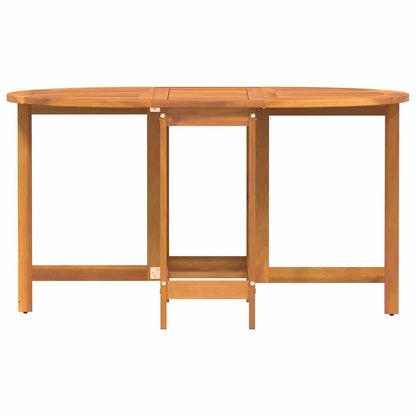Gartentisch Falten Braun 110 x 60 x 72 cm Massivholz Akazie