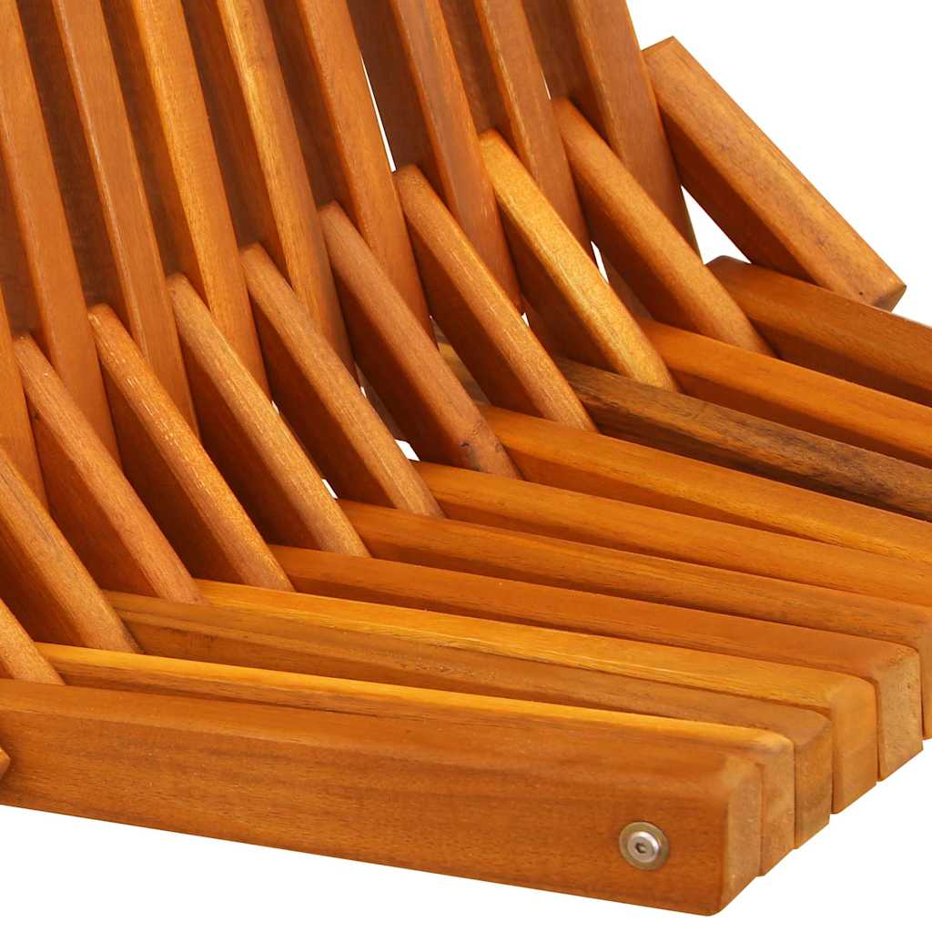 Klappbare Gartenstühle 2 pcs Braun 56 x 69 x 84 m