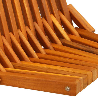 Klappbare Gartenstühle 2 pcs Braun 56 x 69 x 84 m